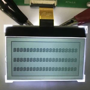 Modul COG alb grafic de 128x64